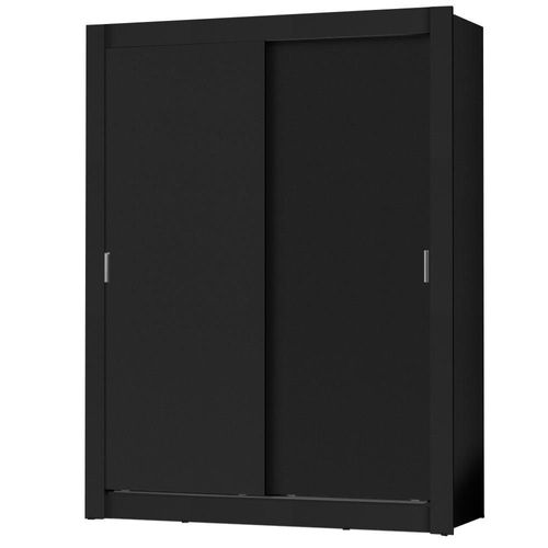 Ropero Madesa Dallas Plus 2 Puertas Corredizas Negro