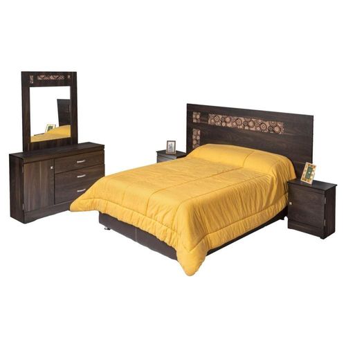 Recamara King Size 5 Piezas Maui - Cafe