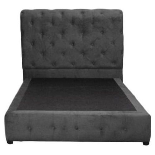 Cama Matrimonial Vintae Gris Oxford