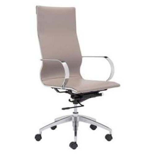 Silla De Oficina Glider - Cafe Claro