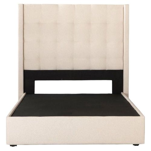Cabecera Queen Size Dicasa Titan Beige C + Base Cama Colt Beige RGH