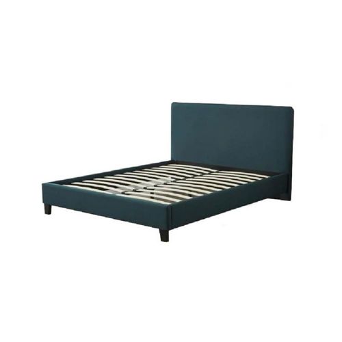 Cama King Size Ilios Innova de Madera Color Verde