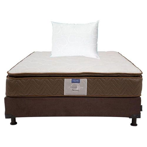 Colchón Individual Restonic Nautilus + Box + Almohada Osos RGH