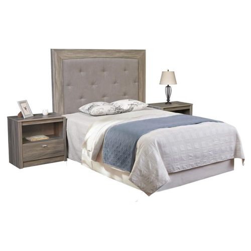 Recamara Matrimonial Akane - Gris Olivo