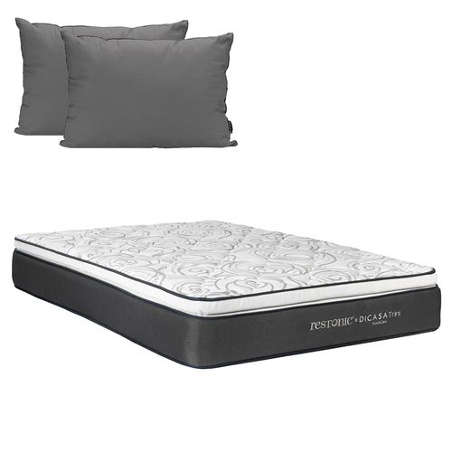 Colchón Individual Dicasa Trini + Almohadas 2 Pack CZD