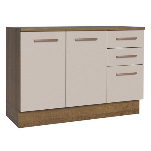 Gabinete bajo 2 Puertas 3 Caj con Encimera MC Agata Madesa