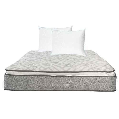 Colchón King Size Restonic Vail +  2 Almohadas Oso CZD