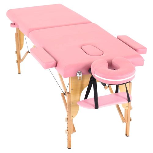 Cama De Masaje Portatil Onof Camilla Pestañas Profesional (Rosa)