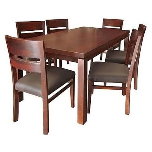 Comedor Australia 6 Sillas - Nogal Obscuro