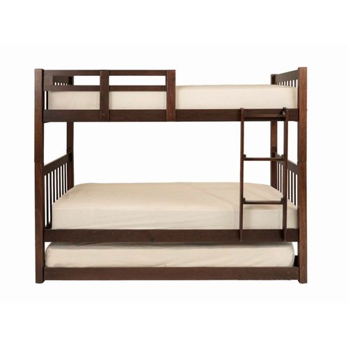 Litera Alabama 3 Camas Individuales - Chocolate