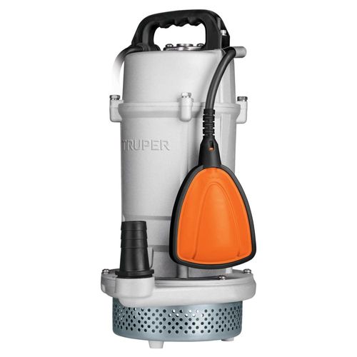 Bomba sumergible metálica para agua limpia uso rudo 1 HP Truper