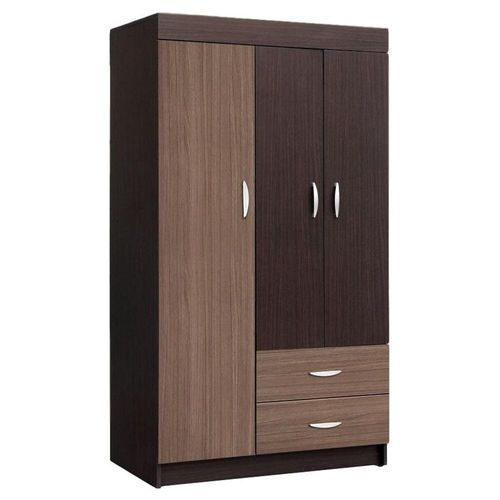 Ropero Modelo Sara - Chocolate con Nogal