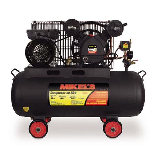 Compresor de aire 3 HP con banda MIKELS Modelo CA-3HP60