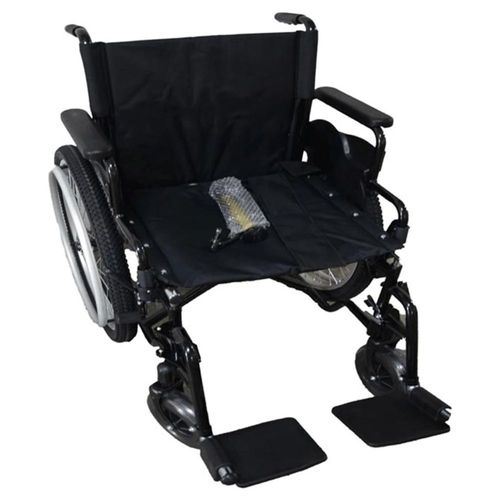 Silla De Ruedas Acero Todo Terreno Llanta Neumática Negro Tynor