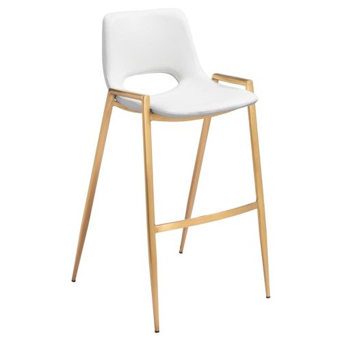 Banco de Bar Dozi - Blanco