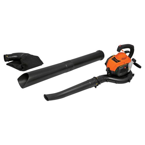 Sopladora Aspiradora con motor a gasolina 26 cc Truper SOPLA26T