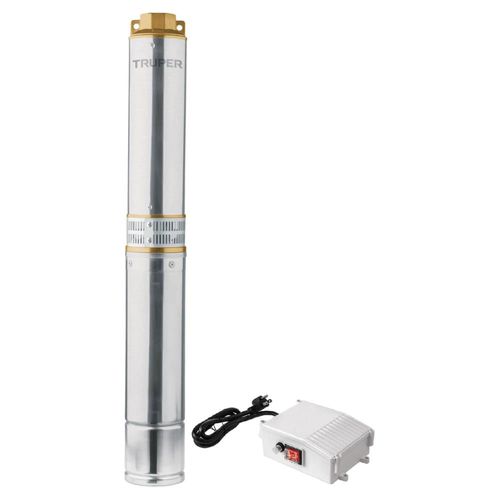 Bomba sumergible para pozo profundo, 1 HP, agua limpia Truper