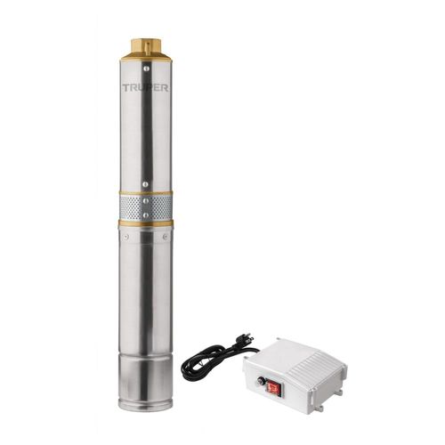 Bomba sumergible para pozo profundo, 1/2 HP, agua limpia Truper