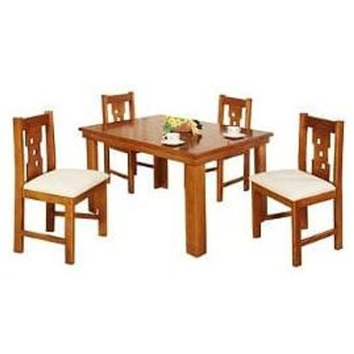 Comedor Dakota 4 Sillas - Nogal