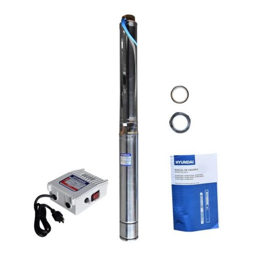 Bomba De Agua Hyundai 3 Hp Bifásica Pozo De 4″ Salida 2″ Noryl - HYWP3020G