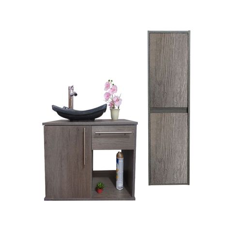 Combo De Gabinete Para Baño 08 + Gabinete Organizador Jacquemart