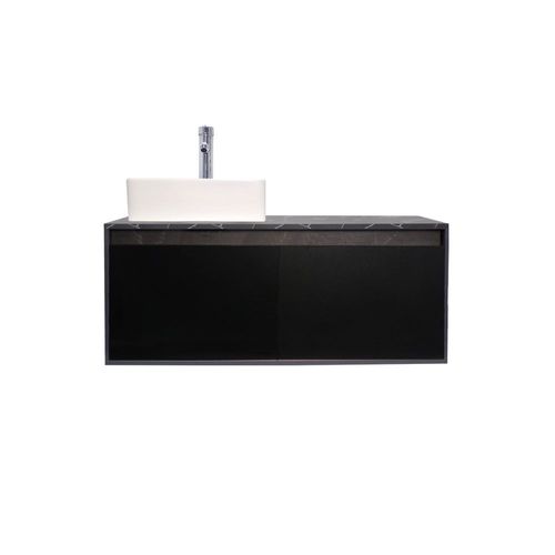 Gabinete Flotante Para Baño Con Lavamanos Y Llave OLIVIA