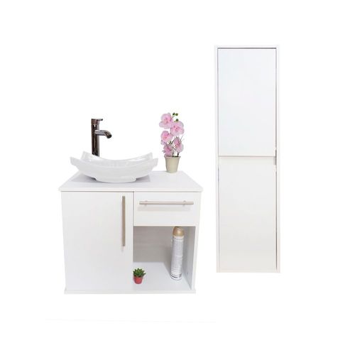 Combo De Gabinete Para Baño 08 + Gabinete Organizador Jacquemart