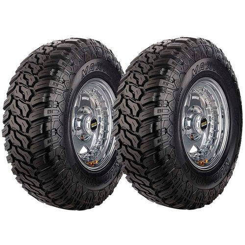 Paquete De 2 Llantas 235/75r15 Lt Maxtrek Mud Trac 104q