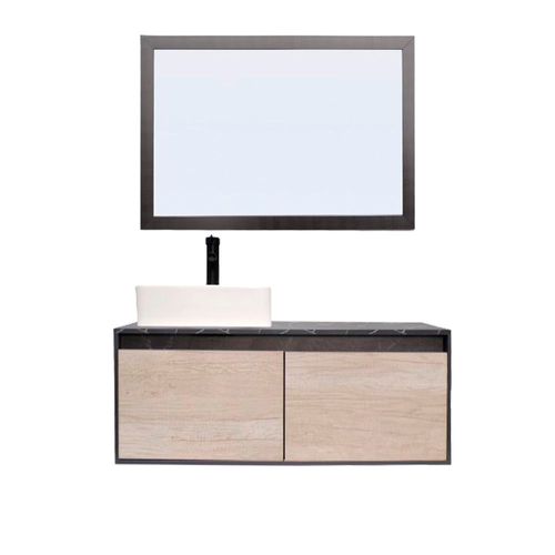 Gabinete De Baño GOVA Con Espejo Decorativo