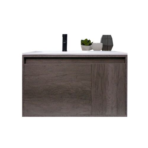 Gabinete Para Baño Con Lavabo STANNIS Flotante