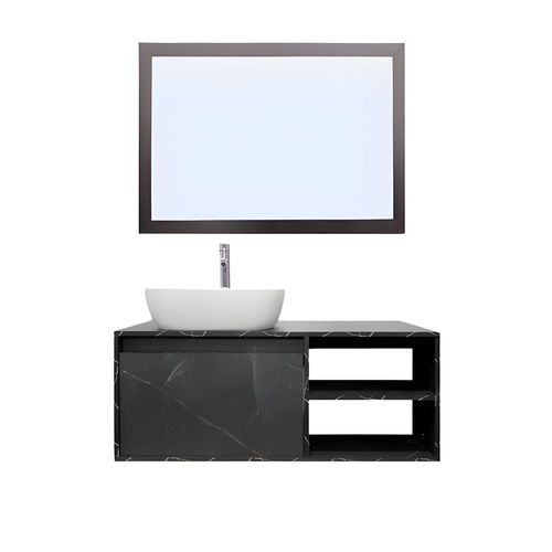 Gabinete De Baño MARBELLA Con Espejo Decorativo