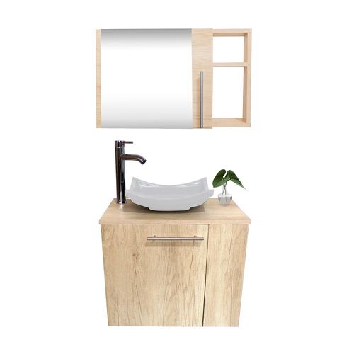 Combo de Gabinete para Baño 07 Derecho + Botiquin
