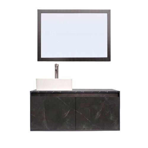 Gabinete De Baño GOVA Con Espejo Decorativo