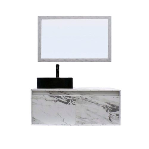 Gabinete De Baño GOVA Con Espejo Decorativo