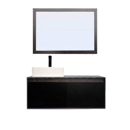 Gabinete De Baño GOVA Con Espejo Decorativo