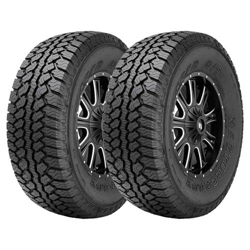 Paquete De 2 Llantas 235/80r17 Lt Mastercraft Wildcat A/t2 120r