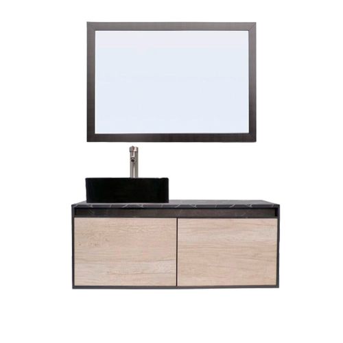 Gabinete De Baño GOVA Con Espejo Decorativo