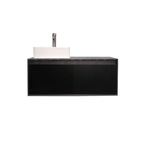 Gabinete Flotante Para Baño Con Lavamanos Y Llave OLIVIA