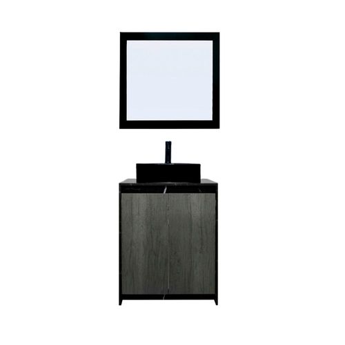 Gabinete De Baño Con Lavabo VARENNA Y Espejo Decorativo