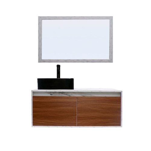 Gabinete De Baño GOVA Con Espejo Decorativo