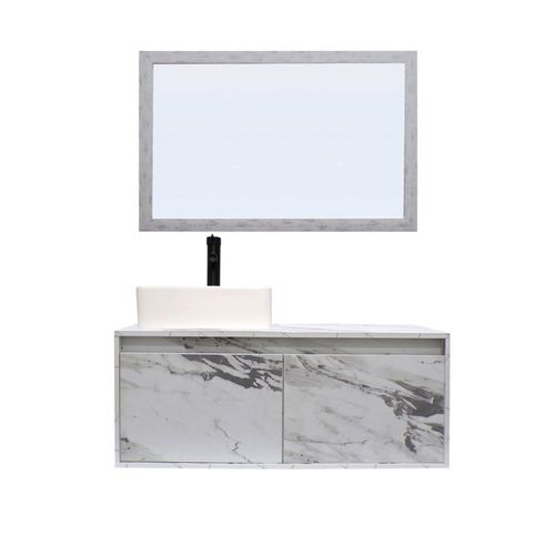 Gabinete De Baño GOVA Con Espejo Decorativo