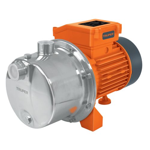 Bomba eléctrica tipo jet Truper para agua 1 1.2 HP 101102 naranja