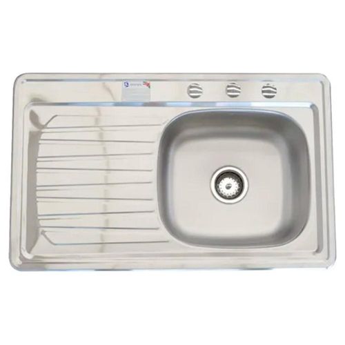 Fregadero Cocina Empotrar 1 Tina Eb 87x54x18 C101n Izq