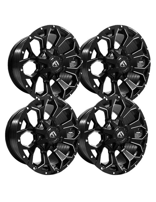 4 RINES 17 5X150 Toyota Land Cruiser, TUNDRA IMP WHEELS MATT BLACK