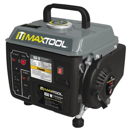 Generador Electrico Maxtool Portatil a Gasolina 2 HP 850W Domestico