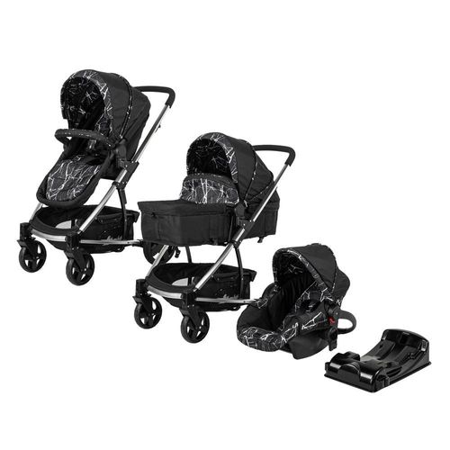 Carriola D'bebé Eclipse Travel System Con Autoasiento Negro