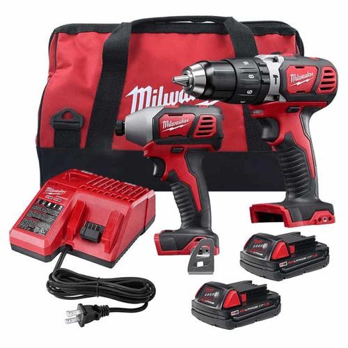 KIT ROTOMARTILLO M18 MILWAUKEE Y ATORNILLADOR 2697-22CT