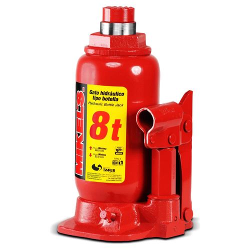 Gato Hidraulico Botella 8t Tronillo Mikels Industrial