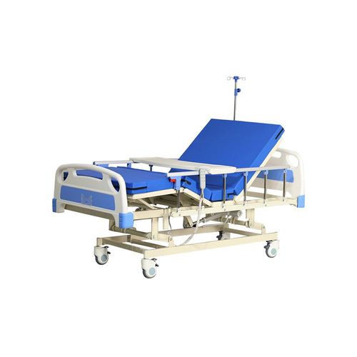 CAMA HOSPITALARIA ELÉCTRICA CON COLCHÓN Y MESA