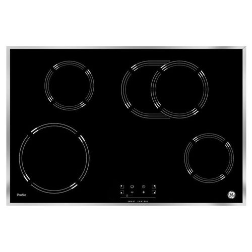 Parrilla de Vitrocerámica 77 cm Vidrio Negro GE Profile